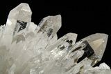 Clear Quartz Crystal Cluster - Brazil #258921-1